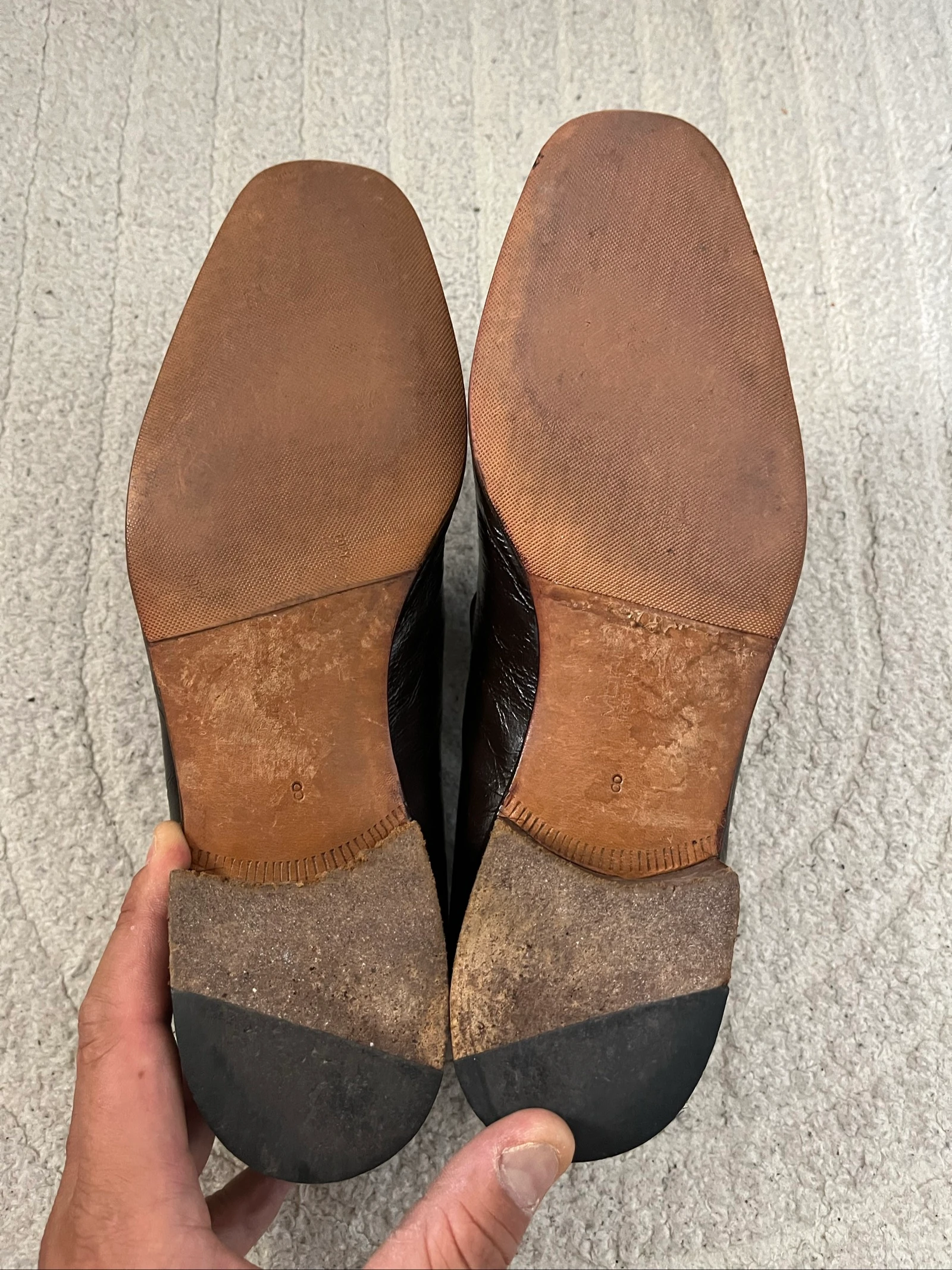 Dark brown Moreschi shoes Size 42.5 – photo 6